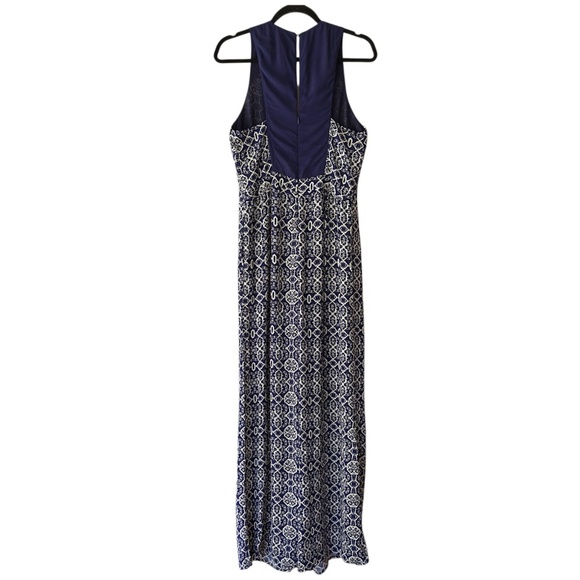 ELEVENSES/ANTHROPOLOGIE NWOT AUDRA WIDE LEG JUMPSUIT NAVY BLUE | SIZE 6 - Picture 6 of 10